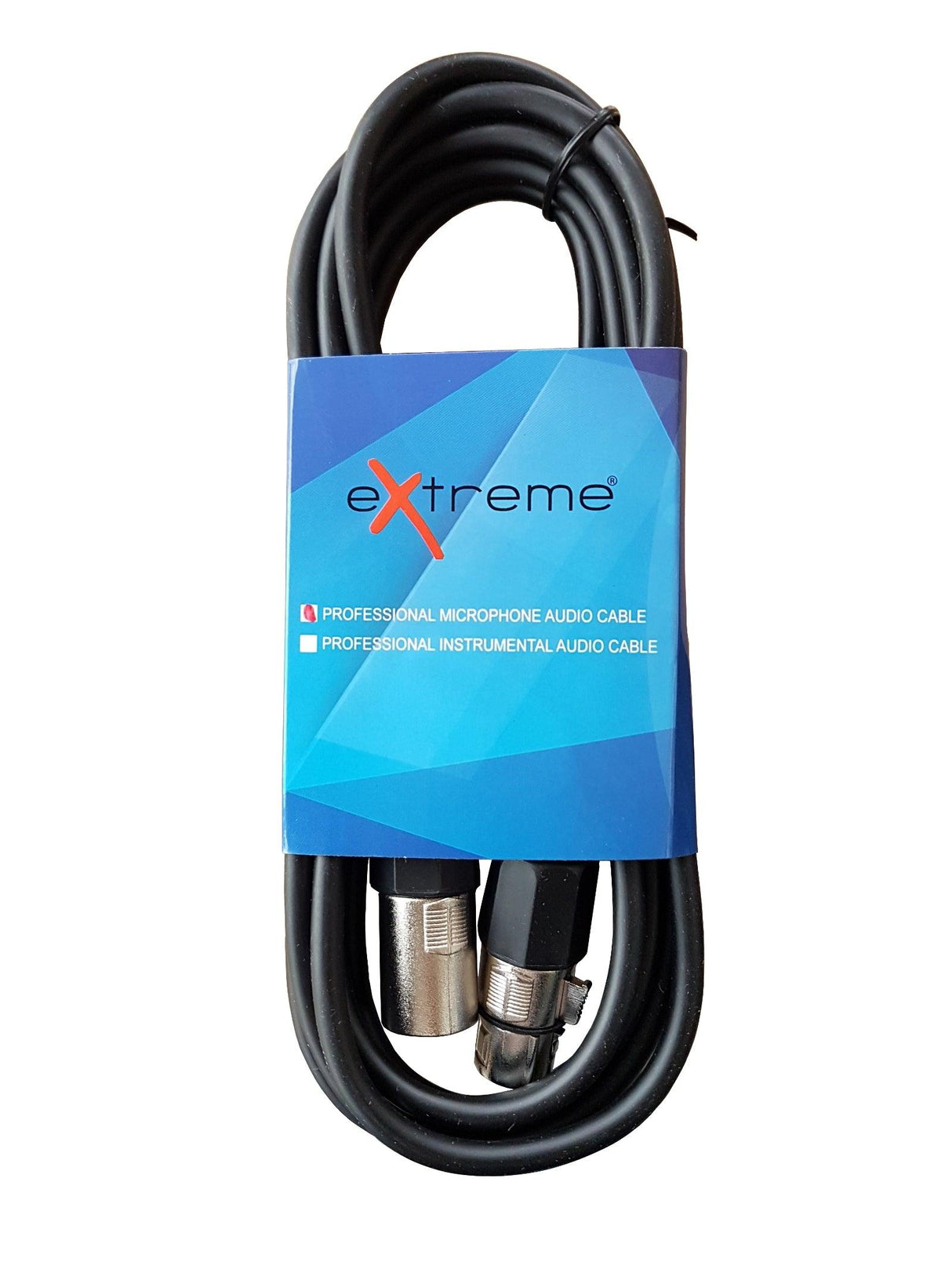 EXTREME CAVO MICROFONO/CASSE 3 METRI 1 CONNETTORE XLR MASCHIO 1 FEMMINA CAVO MICROFONICO 6.5MM - TechSoundSystem.com