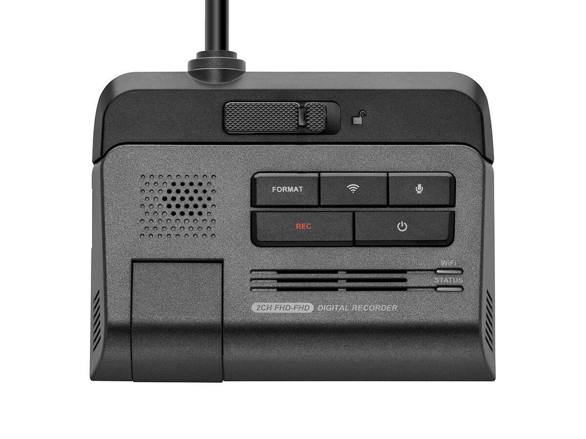 Alpine DVR-F790 Dash Cam connessa con funzione docking e registraizone su ICloud - TechSoundSystem.com