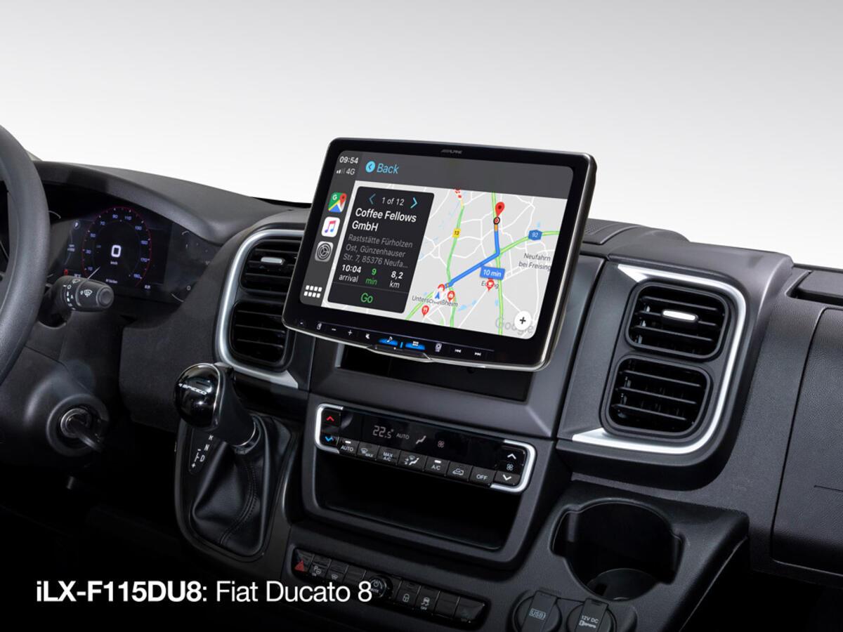 Alpine ILX-F115DU8 Autoradio per Fiat Ducato 8 da 11'' con DAB+, Apple CarPlay e Android Auto - TechSoundSystem.com