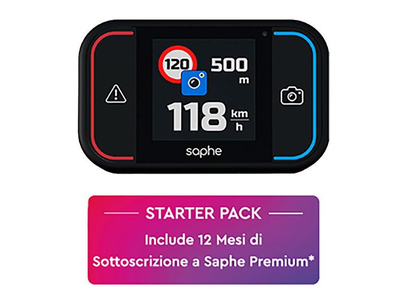SAPHE DrivePro Dispositivo per segnalazioni autovelox con display con abbonamento PREMIUM - TechSoundSystem.com