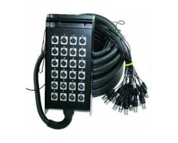 EXTREME SB16I8O30 STAGEBOX 16IN 8OUT 30M STAGE BOX PROFESSIONALE 16 INGRESSI XLR / 8 USCITE XLR - TechSoundSystem.com