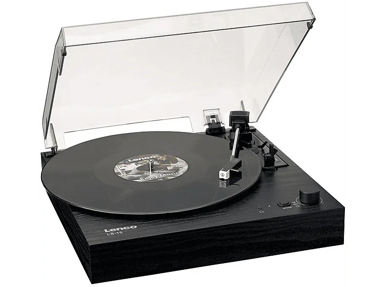 Lenco LS-15 Giradischi a 2 velocità 33/45 giri Diffusori stereo incorporati e ricezione Bluetooth