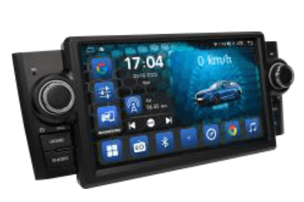 Hardstone HS FIA08-ELC4 Autoradio Android per FIAT GRANDE PUNTO (2005-2012), 8 CORE - TechSoundSystem.com