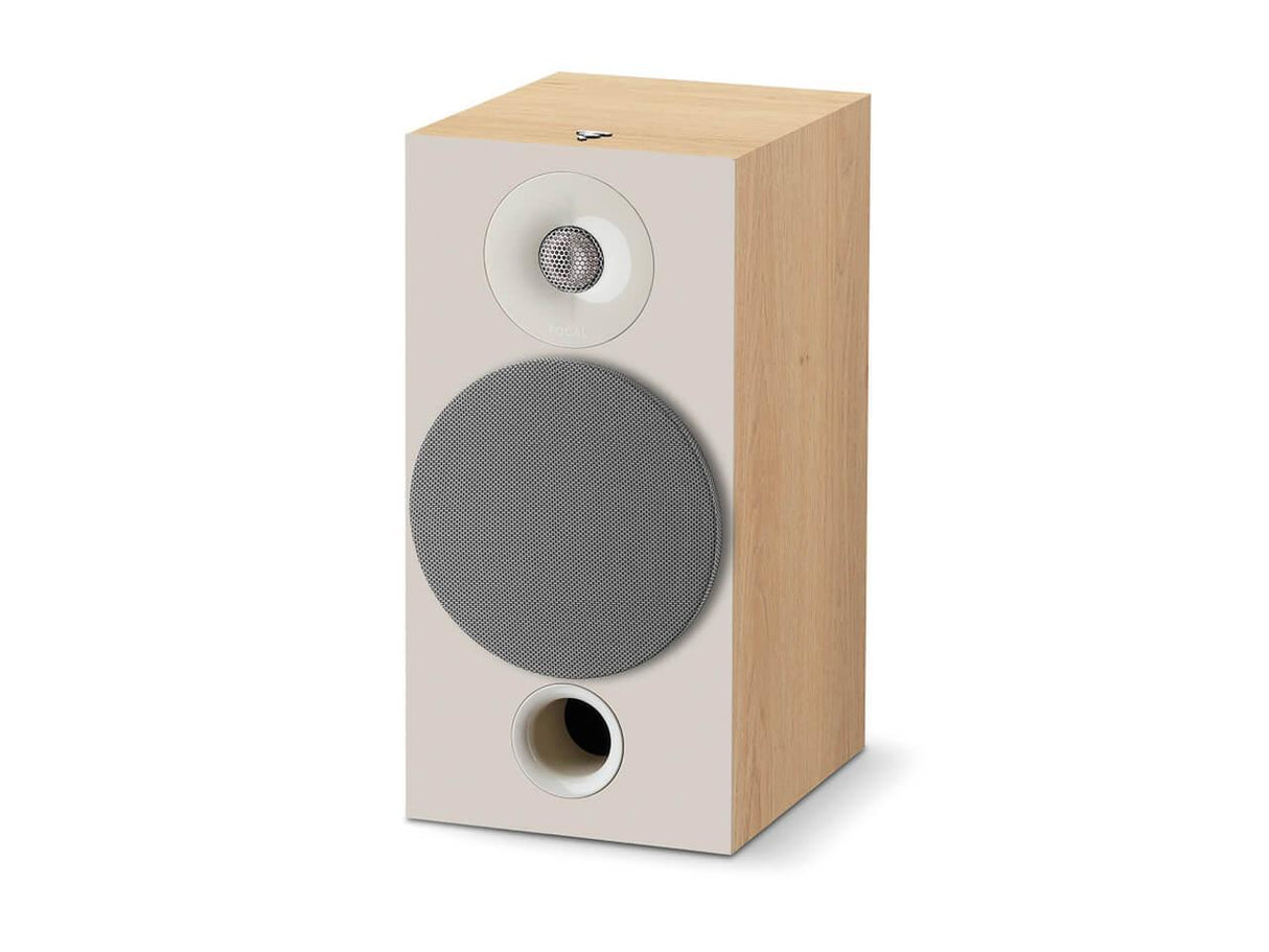 Focal chora 806 COPPIA diffusori passivi da stand, 2 vie, bass reflex, legno chiaro, midwoofer, Slatefiber, tweeter concavo 120 W - TechSoundSystem.com