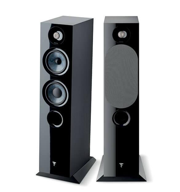 Focal chora 816 COPPIA diffusori da pavimento, 2,5 vie, Nero, bass reflex, Slatefiber, 200 W - TechSoundSystem.com