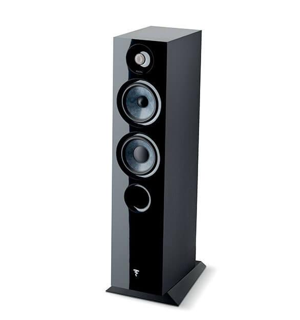 Focal chora 816 COPPIA diffusori da pavimento, 2,5 vie, Nero, bass reflex, Slatefiber, 200 W - TechSoundSystem.com