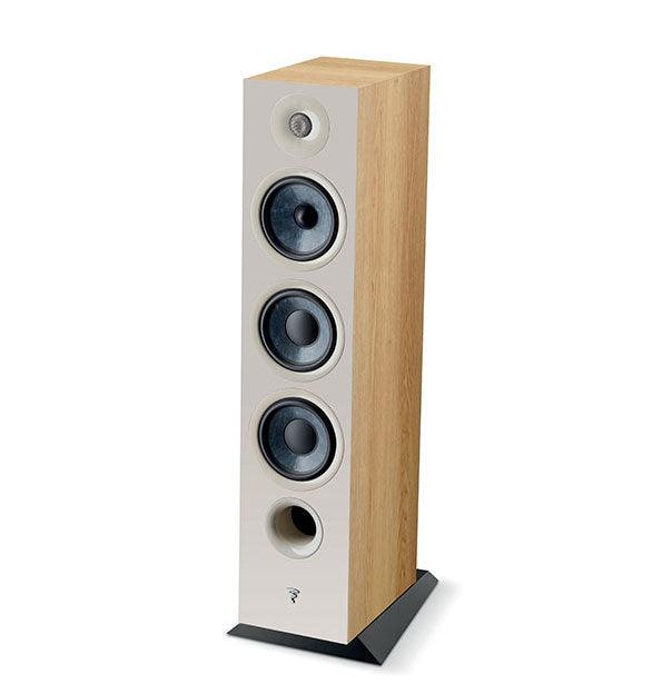 Focal chora 826 COPPIA diffusori da pavimento, 3 vie, Legno chiaro, bass reflex, 2 woofer, 250 W - TechSoundSystem.com