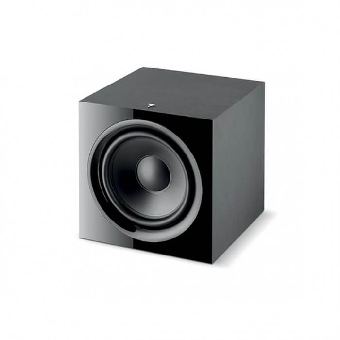 Focal CHORA SUB 600P subwoofer chiuso attivo, nero con amplificatore classe D 600 watt - TechSoundSystem.com