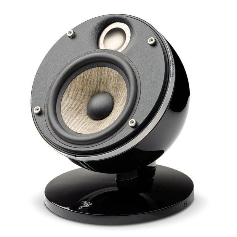 Focal DOME PACK FLAX 5.1 sistema composto da 5 diffusori Dome + Subwoofer attivo, nero, woofer "FLAX" 100 W - TechSoundSystem.com