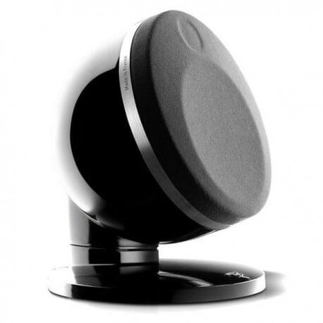 Focal DOME SAT 1.0 coppia di diffusori compatti, nero, multiuso, 2 vie, in alluminio, 100 W - TechSoundSystem.com