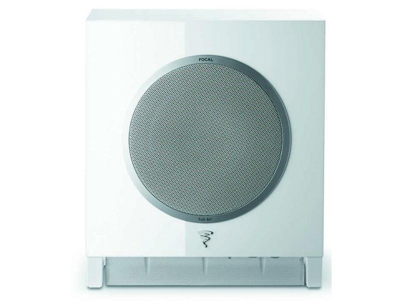 Focal SUB AIR BIANCO Subwoofer attivo ultracompatto wireless, amplificazione digitale BASH da 150W - TechSoundSystem.com