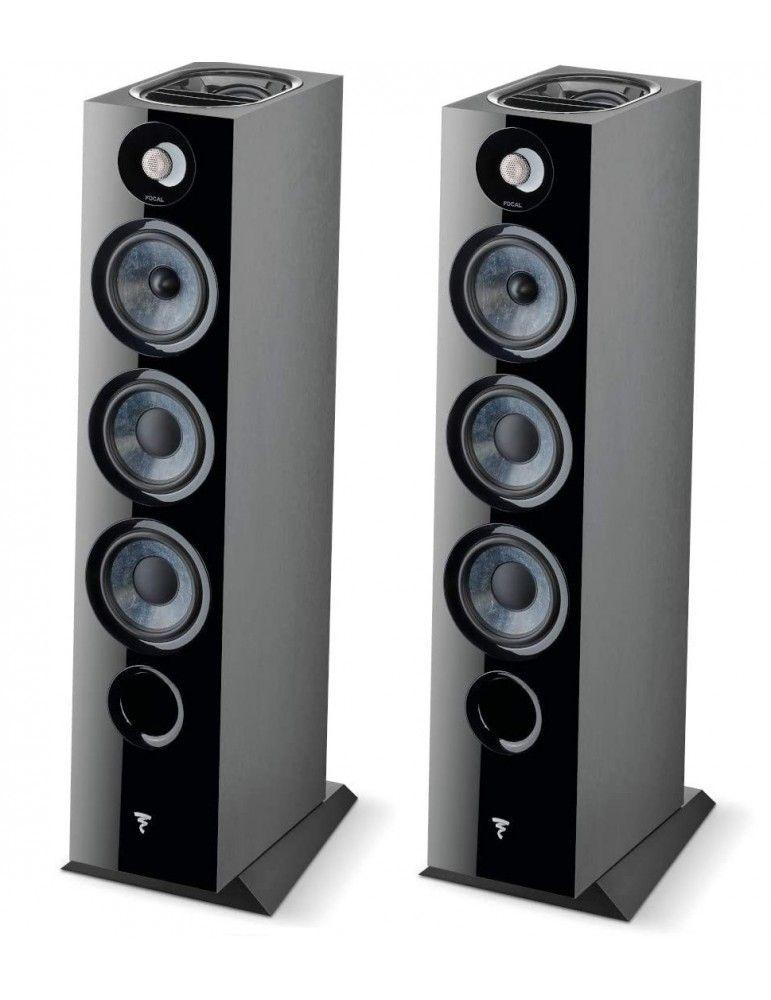 Focal CHORA 826D BLACK diffusori da pavimento, 3 vie + 1 via per Atmos, 250W (COPPIA) - TechSoundSystem.com