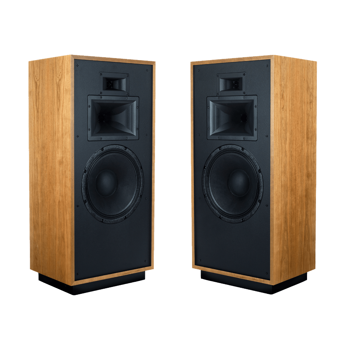 Klipsch FORTE IV NATURAL CHERRY Diffusori da pavimento a 3 vie con radiatore passivo 400W (COPPIA) - TechSoundSystem.com