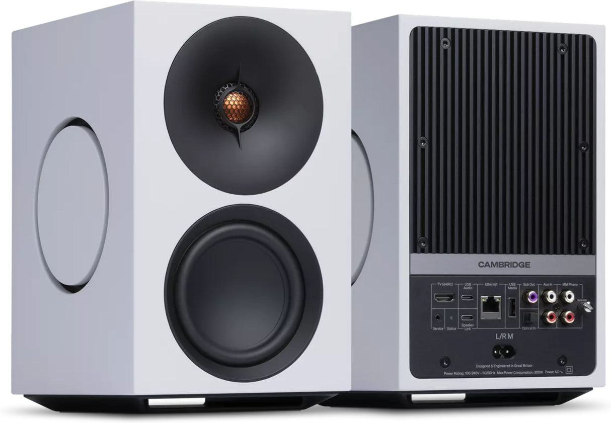 Cambridge L/R M coppia di diffusori attivi da streaming da 4" 2 x 150W
