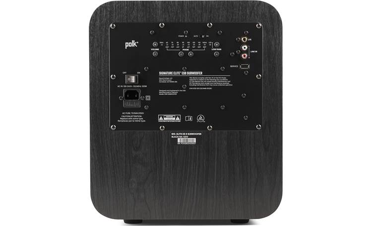 Polk Audio SIGNATURE ELITE ES08 Subwoofer da 8" con Power Port® - TechSoundSystem.com
