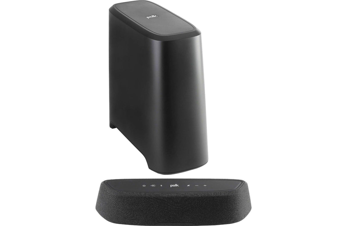 Polk Audio MAGNIFI MINI AX Sistema soundbar ultra compatto con subwoofer wireless, suono 3D grazie a 5 altoparlanti - TechSoundSystem.com