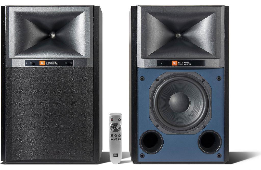 JBL 4329P Diffusori amplificati da stand a 2 vie in bass reflex 600W, Woofer da 20cm - TechSoundSystem.com