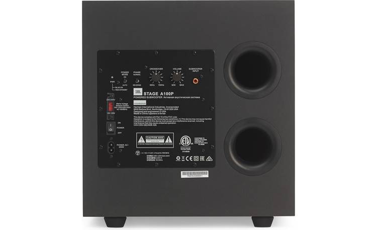 JBL A-100P Subwoofer attivo bass reflex da 300W woofer 10" - TechSoundSystem.com