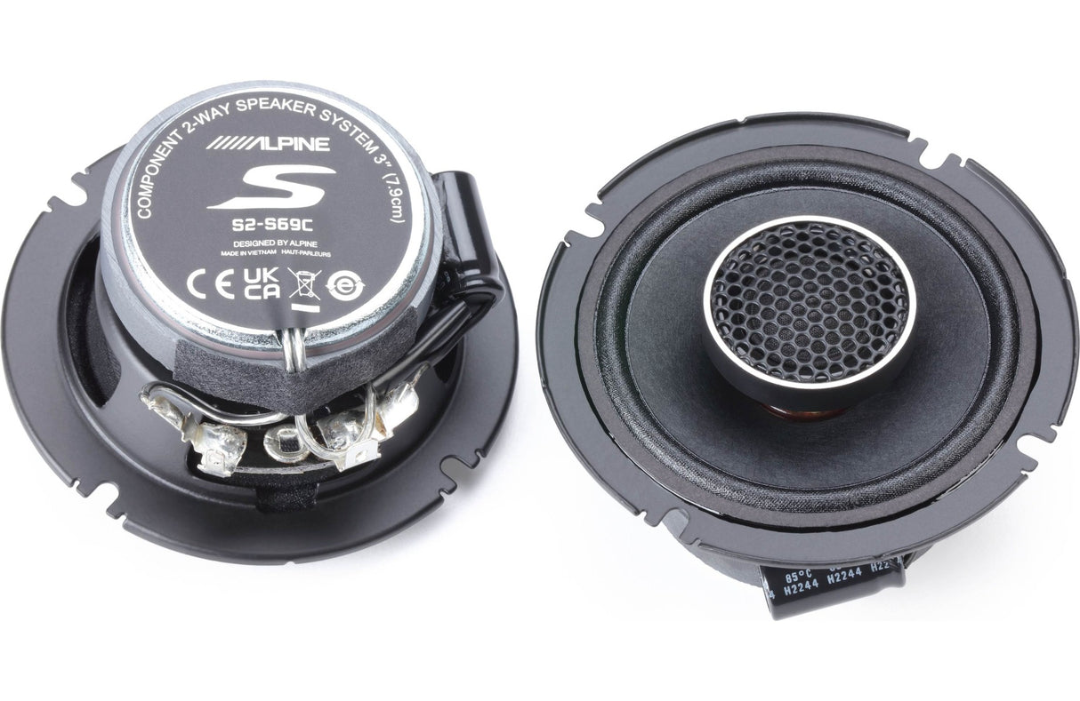 Alpine S2-S69C Altoparlanti per auto 2 vie separate 6x9" HI-RES (COPPIA) - TechSoundSystem.com