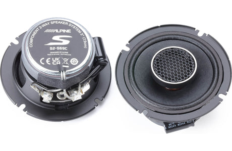 Alpine S2-S69C Altoparlanti per auto 2 vie separate 6x9" HI-RES (COPPIA) - TechSoundSystem.com