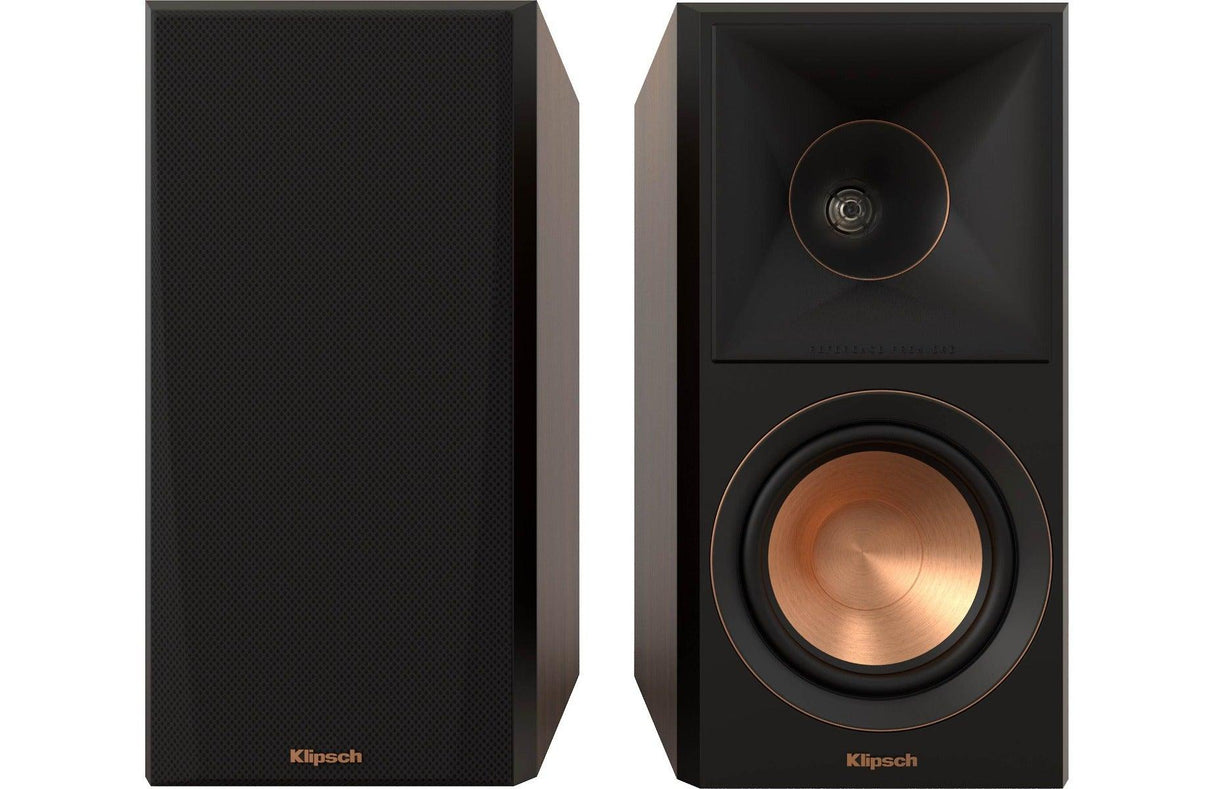 KLIPSCH RP-500M II WALNUT DIffusori da scaffale reference bass reflex a 2 vie 300W (COPPIA) - TechSoundSystem.com