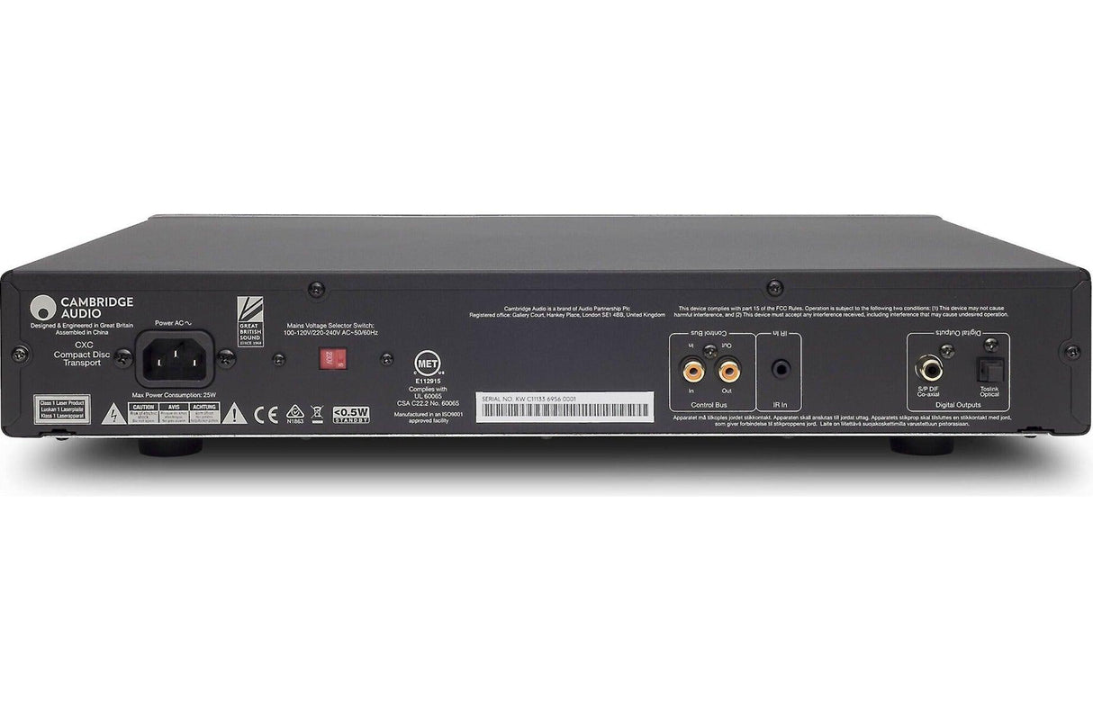 Cambridge Audio CXC v2 Luna Grey Lettore CD Hi-fi sistema S3 Custom CD Servo™ - TechSoundSystem.com