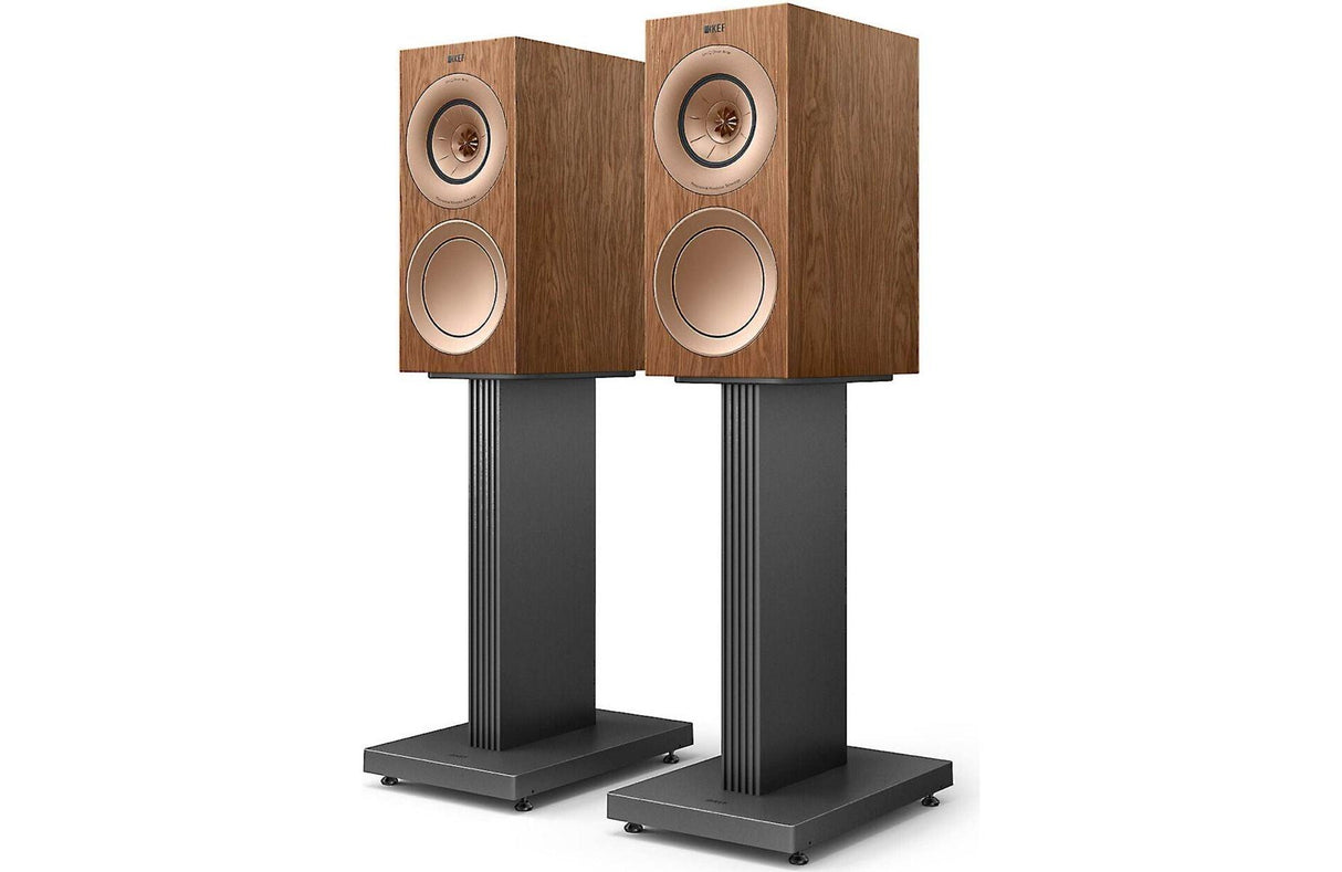 KEF R3 META WALNUT *DEMO* Diffusori da scaffale driver Uni-Q® e MAT (COPPIA) - TechSoundSystem.com