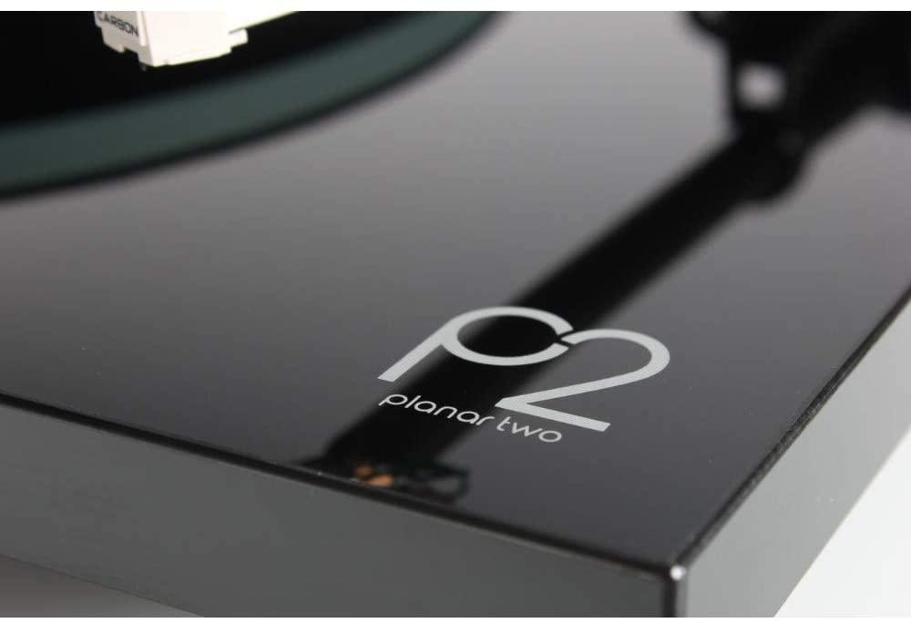 REGA Planar 2 NERO Giradischi hifi con piatto in vetro, braccio RB220 e testina Carbon motore 24V - TechSoundSystem.com