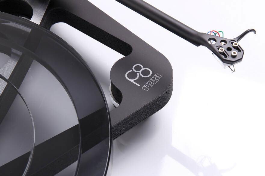 REGA Planar 8 NERO Giradischi HIFI triplo piatto in vetro, braccio RB880 alimentazione esterna - TechSoundSystem.com