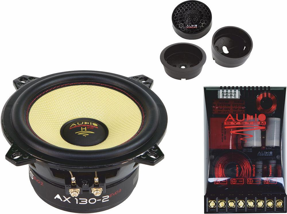 AUDIO SYSTEM H 130 EVO 2 altoparlanti 2 vie da 13 cm, 130 WRMS su 4 Ohm - TechSoundSystem.com