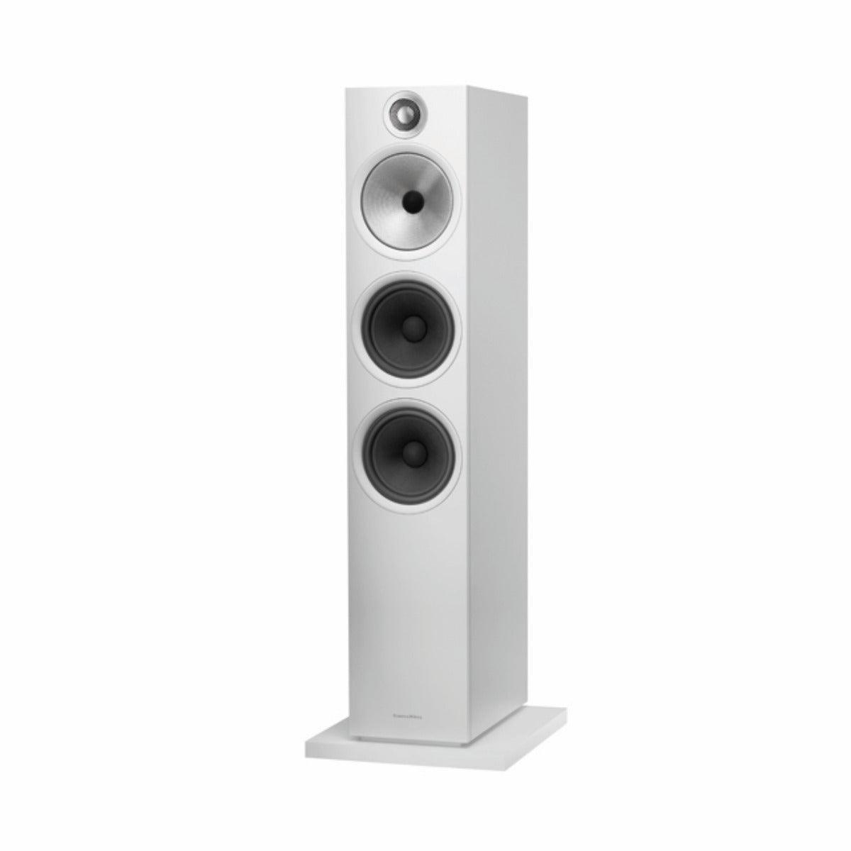 B&W 603 S2 ANNIVERSARY EDITION BIANCO Diffusori da pavimento a 3 vie (COPPIA) - TechSoundSystem.com