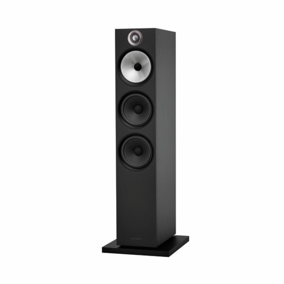 B&W 603 S2 ANNIVERSARY EDITION BLACK Diffusori da pavimento a 3 vie (COPPIA) - TechSoundSystem.com