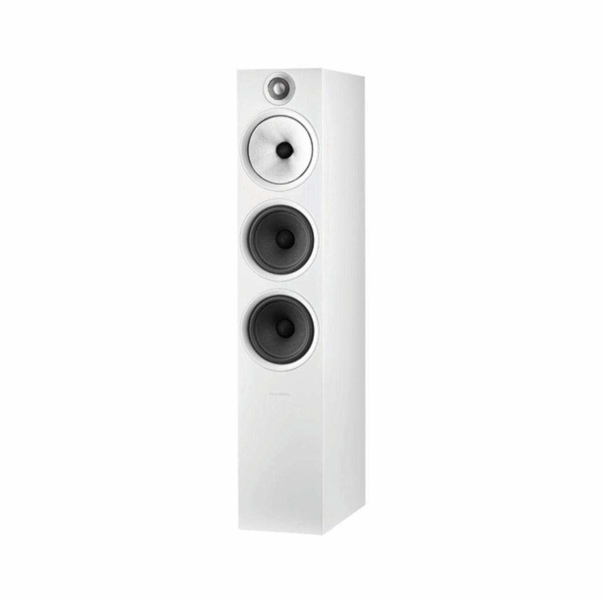 B&W 603 S2 ANNIVERSARY EDITION BIANCO Diffusori da pavimento a 3 vie (COPPIA) - TechSoundSystem.com