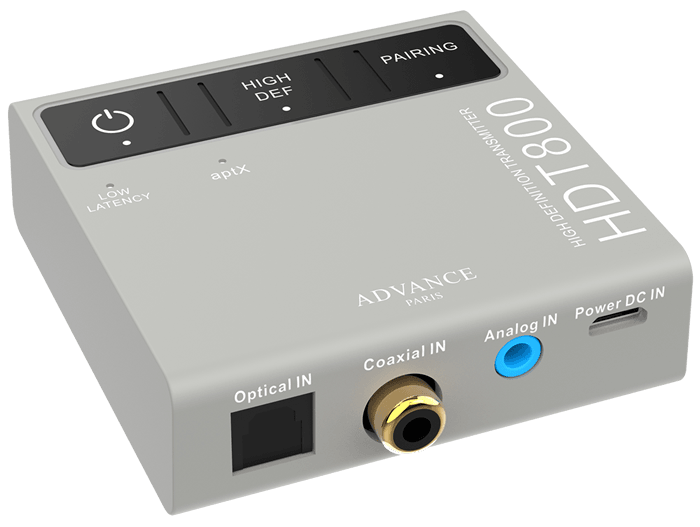 ADVANCE PARIS HDT800 Trasmettitore wireless bluetooth con Aptx HD e PCM 24 bit - TechSoundSystem.com