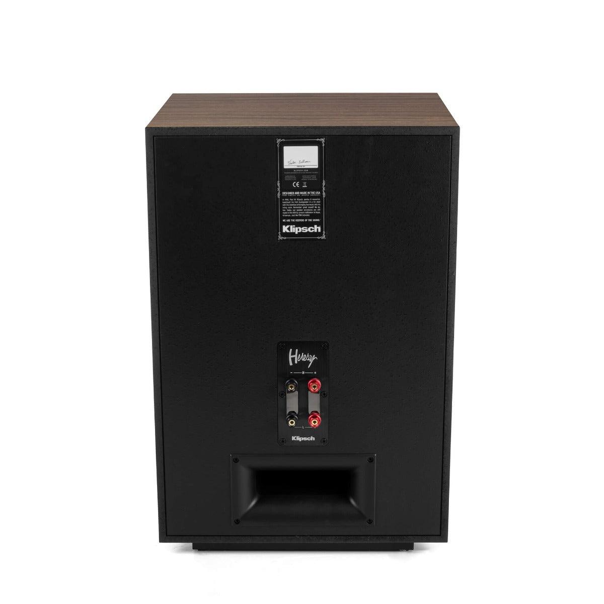 Klipsch HERESY IV AMERICAN WALNUT Diffusori da pavimento a 3 vie compatto 400W (COPPIA) - TechSoundSystem.com