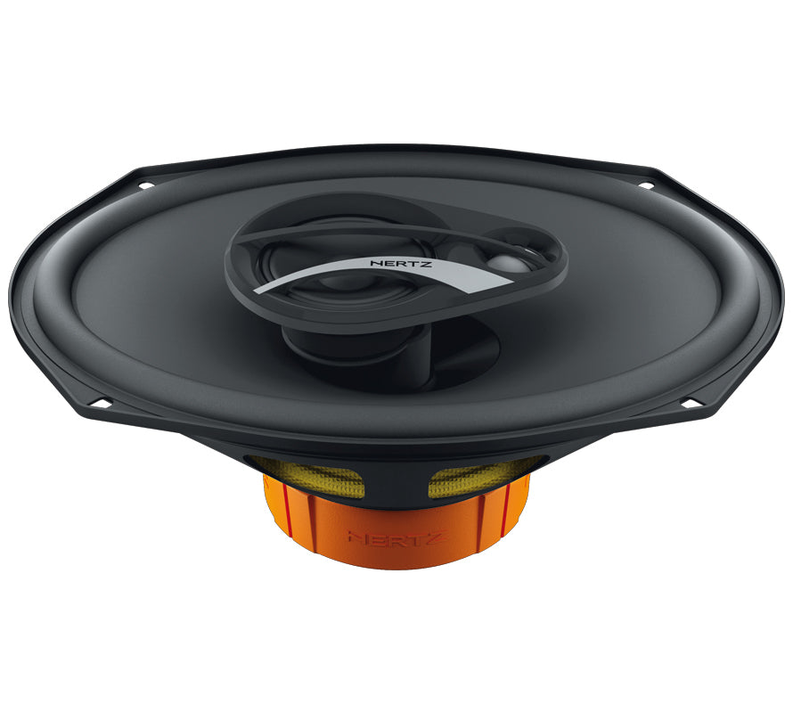 HERTZ DCX 710.3 set altoparlanti coassiali ellittici 7"x10" 3 vie con griglia (COPPIA) 300w - TechSoundSystem.com