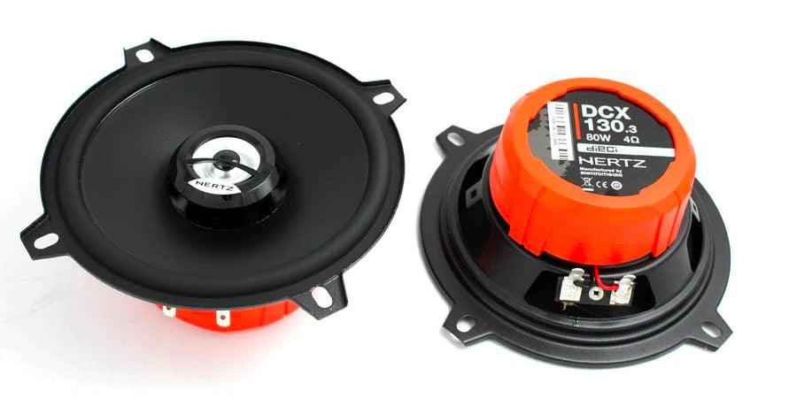 HERTZ DCX 130.3 set altoparlanti coassiali a 2 vie 130mm (COPPIA) 80w - TechSoundSystem.com