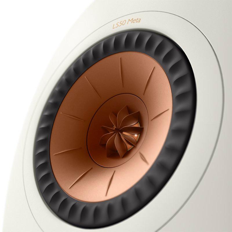 KEF LS50 Meta diffusori HiFi da scaffale Bianco Minerale Uni-Q con MAT (COPPIA) - TechSoundSystem.com