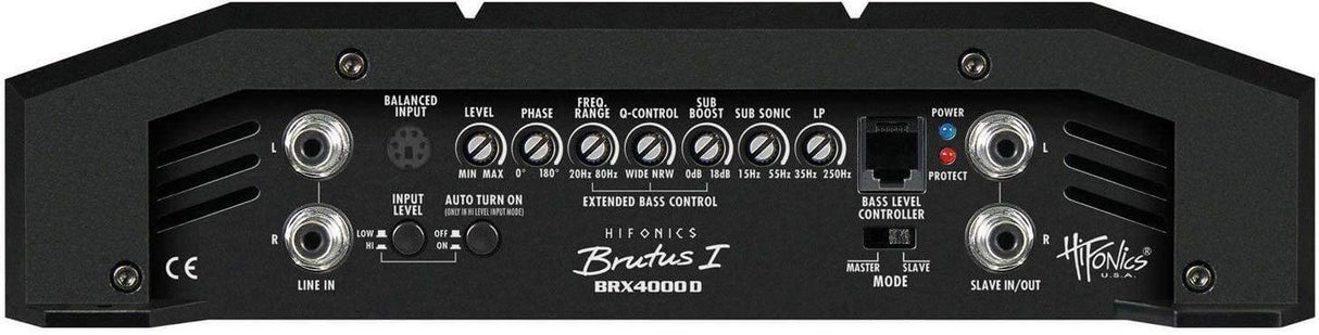Hifonics Brutus BRX-4000D amplificatore auto a 1 canale 800 W a 4 Ohm - TechSoundSystem.com