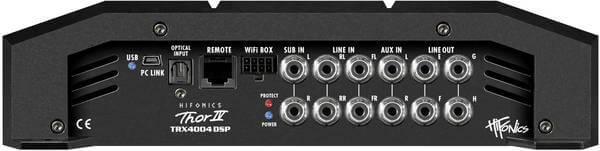 Hifonics TRX-4004DSP THOR 4CH DSP amplificatore per auto a 4 canali con DSP - TechSoundSystem.com