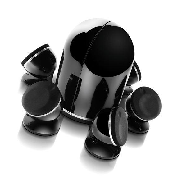 Focal DOME PACK 5.1 sistema composto da 5 diffusori Dome + Sub Dome, nero, 100 W - TechSoundSystem.com