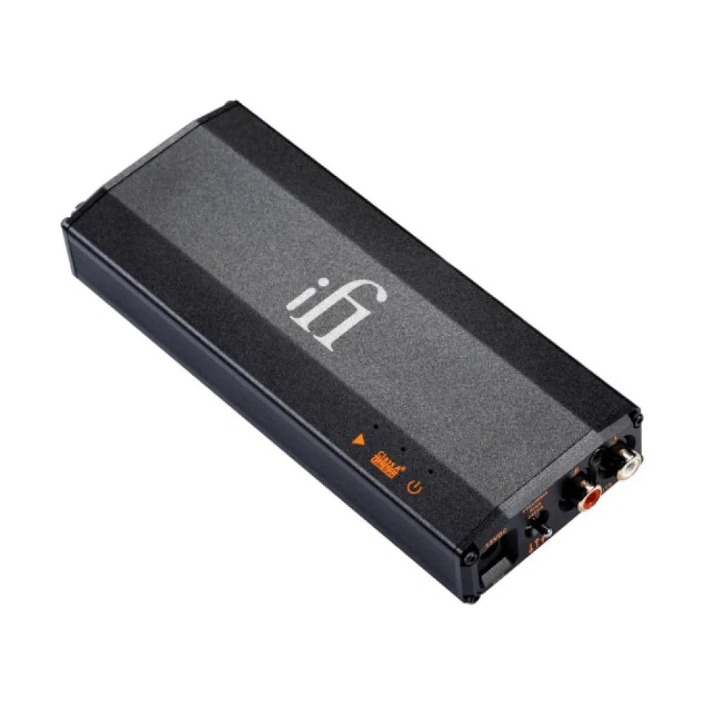 IFI Audio MICRO iPHONO3 BLACK LABEL Preamplificatore phono MM/MC con tecnologie Class A TubeState e DirectDrive Servoless