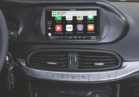 Alpine iLX-702-TIPO autoradio per FIAT TIPO con radio originale VP2 BASE , Car Play, Android Auto - TechSoundSystem.com