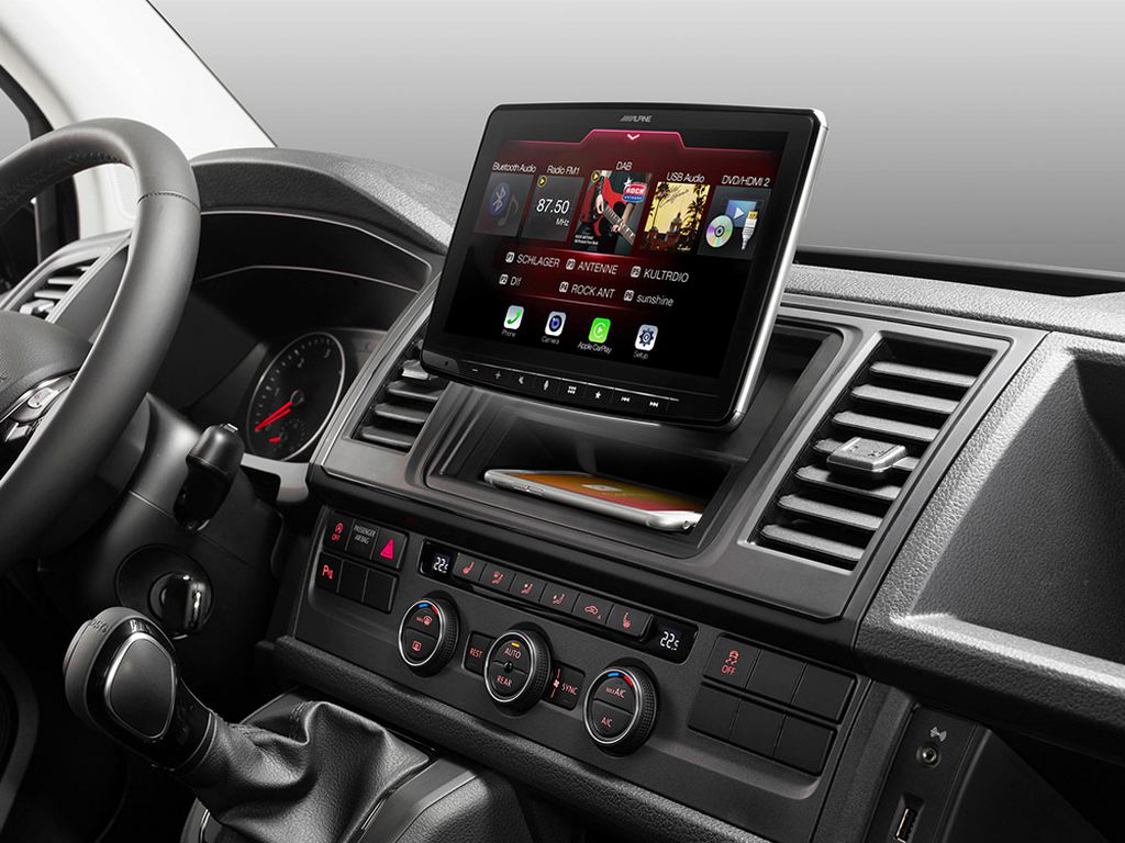 Alpine ILX-F115T6 Autoradio 1 DIN da 11" multimediale HALO11 VW T5/T6 - TechSoundSystem.com