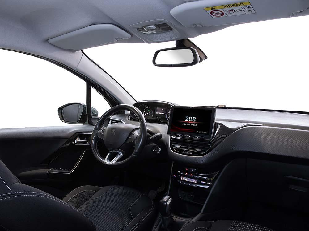 Alpine iLX-F903-208 Autoradio per Peugeot 208 dal 2012 al 2018 HALO9 Car Tablet - TechSoundSystem.com