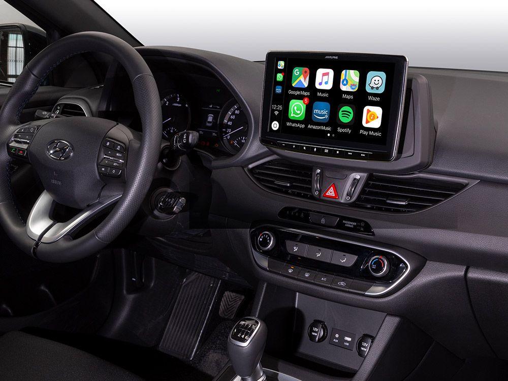 Alpine ILX-F903-i30 Media Station 9'' per Hyundai I30 con DAB, Apple CarPlay e Android Auto - TechSoundSystem.com