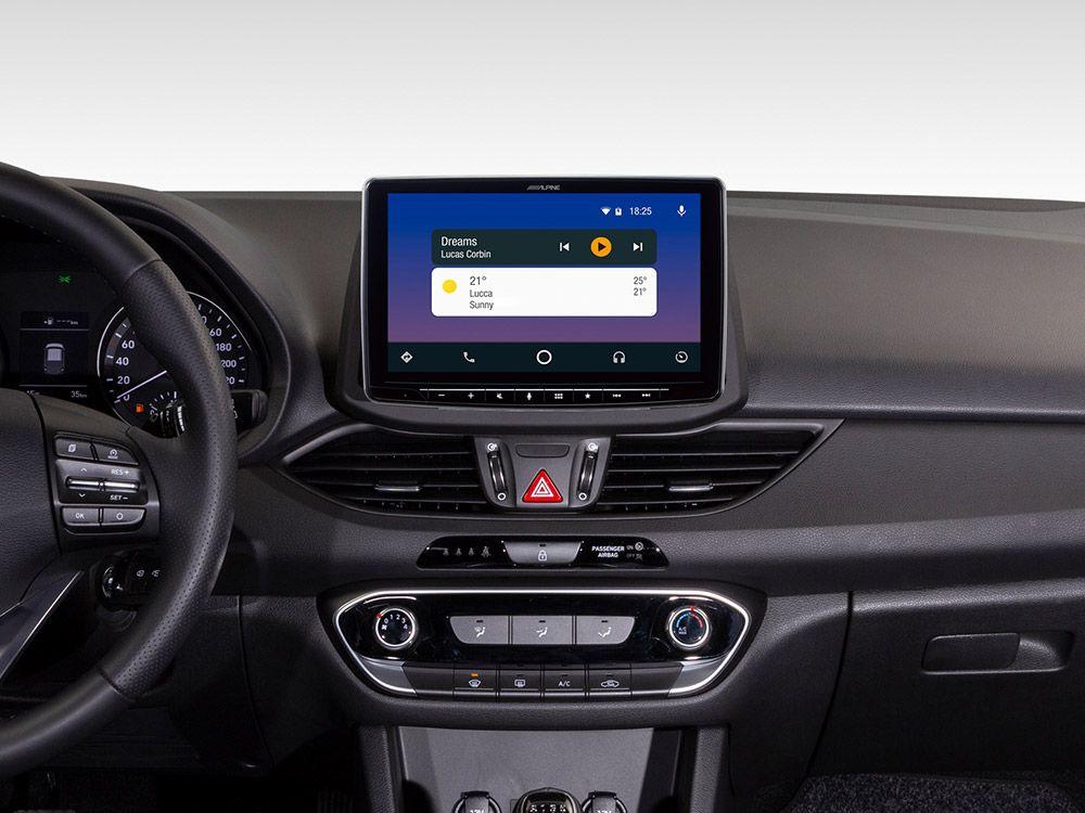 Alpine ILX-F903-i30 Media Station 9'' per Hyundai I30 con DAB, Apple CarPlay e Android Auto - TechSoundSystem.com