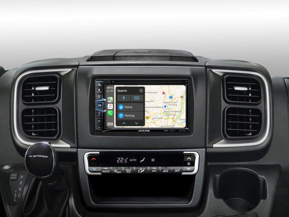 Alpine INE-W611DU8 Autoradio 2 DIN per FIat Ducato 8 mappe GPS comprese - TechSoundSystem.com