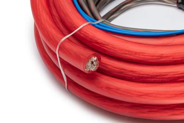 Kit cavi collegamento completo per amplificatore o sub amplificato V35 (35mm2) - TechSoundSystem.com