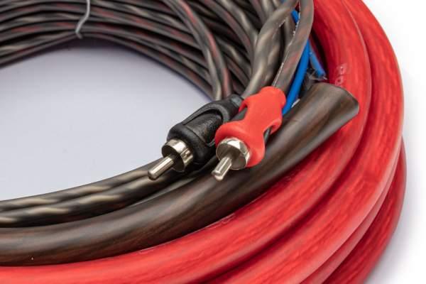 Kit cavi collegamento completo per amplificatore o sub amplificato V35 (35mm2) - TechSoundSystem.com